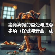 绝育狗狗的益处与注意事项(保健与安全,让你的狗狗更健康)(图3) 绝育狗狗的益处与注意事项(保健与安全,让你的狗狗更健康)(图3)