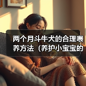 两个月斗牛犬的合理喂养方法（养护小宝宝的关键，从饮食开始）（图2）