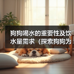 狗狗喝水的重要性及饮水量需求(探索狗狗为什么需要大量饮水和每日饮水量的建议)(图2) 狗狗喝水的重要性及饮水量需求(探索狗狗为什么需要大量饮水和每日饮水量的建议)(图2)