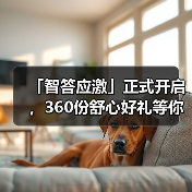 「智答应激」正式开启，360份舒心好礼等你赢！（图4）