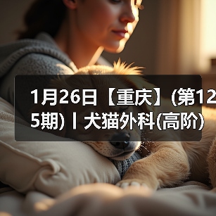 1月26日【重庆】(第125期)丨犬猫外科(高阶)班!含SUB(人人可实操)、乳糜胸等技术!(图2) 1月26日【重庆】(第125期)丨犬猫外科(高阶)班!含SUB(人人可实操)、乳糜胸等技术!(图2)