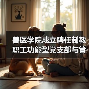 兽医学院成立聘任制教职工功能型党支部与管理委员会(图3) 兽医学院成立聘任制教职工功能型党支部与管理委员会(图3)