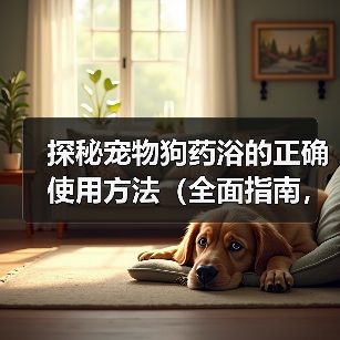 探秘宠物狗药浴的正确使用方法(全面指南,让你的爱犬拥有健康美丽的毛发)(图1) 探秘宠物狗药浴的正确使用方法(全面指南,让你的爱犬拥有健康美丽的毛发)(图1)