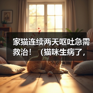 家猫连续两天呕吐急需救治!(猫咪生病了,如何正确护理?)(图3) 家猫连续两天呕吐急需救治!(猫咪生病了,如何正确护理?)(图3)