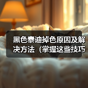 黑色泰迪掉色原因及解决方法(掌握这些技巧让你的黑色泰迪不再掉色)(图2) 黑色泰迪掉色原因及解决方法(掌握这些技巧让你的黑色泰迪不再掉色)(图2)