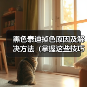 黑色泰迪掉色原因及解决方法(掌握这些技巧让你的黑色泰迪不再掉色)(图4) 黑色泰迪掉色原因及解决方法(掌握这些技巧让你的黑色泰迪不再掉色)(图4)
