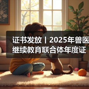 证书发放丨2025年兽医继续教育联合体年度证书正式发放啦！（图3）