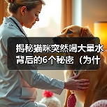 揭秘猫咪突然喝大量水背后的6个秘密(为什么你的猫咪忽然变成了水桶?探讨猫咪异常饮水行为的背后原因)(图1) 揭秘猫咪突然喝大量水背后的6个秘密(为什么你的猫咪忽然变成了水桶?探讨猫咪异常饮水行为的背后原因)(图1)