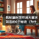 揭秘猫咪突然喝大量水背后的6个秘密(为什么你的猫咪忽然变成了水桶?探讨猫咪异常饮水行为的背后原因)(图3) 揭秘猫咪突然喝大量水背后的6个秘密(为什么你的猫咪忽然变成了水桶?探讨猫咪异常饮水行为的背后原因)(图3)