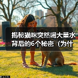 揭秘猫咪突然喝大量水背后的6个秘密(为什么你的猫咪忽然变成了水桶?探讨猫咪异常饮水行为的背后原因)(图4) 揭秘猫咪突然喝大量水背后的6个秘密(为什么你的猫咪忽然变成了水桶?探讨猫咪异常饮水行为的背后原因)(图4)