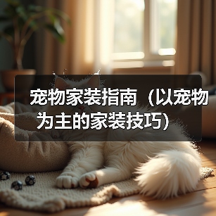 宠物家装指南（以宠物为主的家装技巧）（图4）