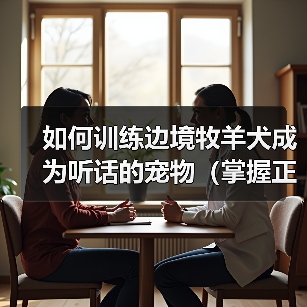 如何训练边境牧羊犬成为听话的宠物（掌握正确的训练技巧，让爱犬成为温顺听话的好伙伴）（图3）