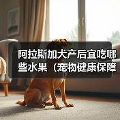阿拉斯加犬产后宜吃哪些水果(宠物健康保障)(图3) 阿拉斯加犬产后宜吃哪些水果(宠物健康保障)(图3)