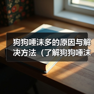 狗狗唾沫多的原因与解决方法（了解狗狗唾沫多的原因及如何应对）（图4）