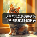 达乌尔鼠兔的饲养方法(从栖息环境到饲料选择,做好这些就可以养活可爱的达乌尔鼠兔!)(图4) 达乌尔鼠兔的饲养方法(从栖息环境到饲料选择,做好这些就可以养活可爱的达乌尔鼠兔!)(图4)