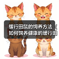 缓行田鼠的饲养方法(如何饲养健康的缓行田鼠)(图3) 缓行田鼠的饲养方法(如何饲养健康的缓行田鼠)(图3)