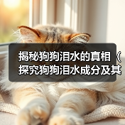 揭秘狗狗泪水的真相（探究狗狗泪水成分及其对健康的影响）（图4）