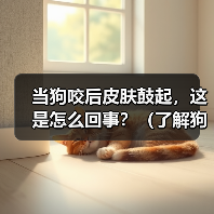 当狗咬后皮肤鼓起,这是怎么回事?(了解狗咬引起皮肤鼓起的原因及处理方法)(图3) 当狗咬后皮肤鼓起,这是怎么回事?(了解狗咬引起皮肤鼓起的原因及处理方法)(图3)