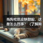 当狗咬后皮肤鼓起,这是怎么回事?(了解狗咬引起皮肤鼓起的原因及处理方法)(图4) 当狗咬后皮肤鼓起,这是怎么回事?(了解狗咬引起皮肤鼓起的原因及处理方法)(图4)