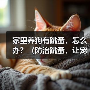 家里养狗有跳蚤,怎么办?(防治跳蚤,让宠物和家庭远离烦恼)(图2) 家里养狗有跳蚤,怎么办?(防治跳蚤,让宠物和家庭远离烦恼)(图2)