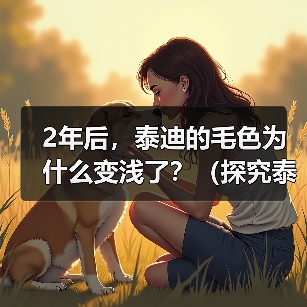2年后,泰迪的毛色为什么变浅了?(探究泰迪毛色变浅的原因及解决方法)(图3) 2年后,泰迪的毛色为什么变浅了?(探究泰迪毛色变浅的原因及解决方法)(图3)