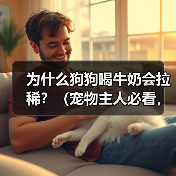 为什么狗狗喝牛奶会拉稀?(宠物主人必看,狗狗喝牛奶的真相揭秘)(图1) 为什么狗狗喝牛奶会拉稀?(宠物主人必看,狗狗喝牛奶的真相揭秘)(图1)