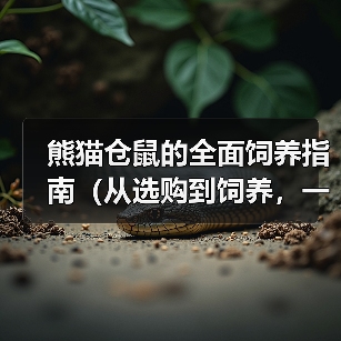 熊猫仓鼠的全面饲养指南(从选购到饲养,一步步教你养好你的宠物熊猫仓鼠)(图1) 熊猫仓鼠的全面饲养指南(从选购到饲养,一步步教你养好你的宠物熊猫仓鼠)(图1)
