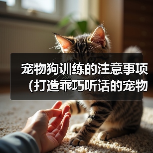 宠物狗训练的注意事项(打造乖巧听话的宠物狗)(图2) 宠物狗训练的注意事项(打造乖巧听话的宠物狗)(图2)