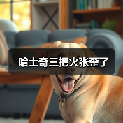 哈士奇三把火张歪了(图3) 哈士奇三把火张歪了(图3)