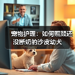 宠物护理:如何照顾还没断奶的沙皮幼犬(图4) 宠物护理:如何照顾还没断奶的沙皮幼犬(图4)