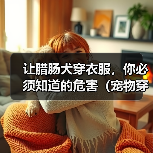 让腊肠犬穿衣服,你必须知道的危害(宠物穿衣服的负面影响及如何保护它们的健康)(图4) 让腊肠犬穿衣服,你必须知道的危害(宠物穿衣服的负面影响及如何保护它们的健康)(图4)