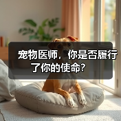 宠物医师,你是否履行了你的使命?(图1) 宠物医师,你是否履行了你的使命?(图1)