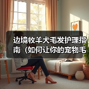 边境牧羊犬毛发护理指南（如何让你的宠物毛发更加健康亮丽）（图4）