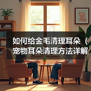 如何给金毛清理耳朵(宠物耳朵清理方法详解)(图2) 如何给金毛清理耳朵(宠物耳朵清理方法详解)(图2)