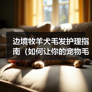 边境牧羊犬毛发护理指南（如何让你的宠物毛发更加健康亮丽）（图2）
