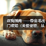 遛狗指南——带金毛出门须知(关爱宠物,从每一次遛狗开始)(图3) 遛狗指南——带金毛出门须知(关爱宠物,从每一次遛狗开始)(图3)