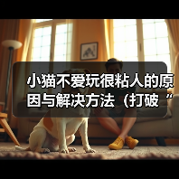 小猫不爱玩很粘人的原因与解决方法(打破“猫不爱玩”的迷思,让小猫喜欢上玩耍)(图1) 小猫不爱玩很粘人的原因与解决方法(打破“猫不爱玩”的迷思,让小猫喜欢上玩耍)(图1)