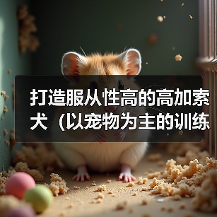 打造服从性高的高加索犬（以宠物为主的训练要点和技巧）（图4）