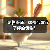 宠物医师,你是否履行了你的使命?(图1) 宠物医师,你是否履行了你的使命?(图1)
