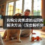 狗狗分离焦虑的成因和解决方法（深度解析宠物狗狗分离焦虑症状、原因及治疗方法）（图1）