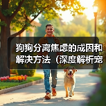 狗狗分离焦虑的成因和解决方法（深度解析宠物狗狗分离焦虑症状、原因及治疗方法）（图3）