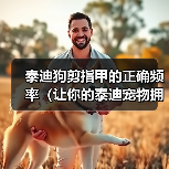 泰迪狗剪指甲的正确频率（让你的泰迪宠物拥有健康的爪子）（图4）
