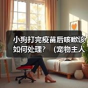 小狗打完疫苗后咳嗽该如何处理?(宠物主人必看,小狗咳嗽的治疗和预防措施)(图1) 小狗打完疫苗后咳嗽该如何处理?(宠物主人必看,小狗咳嗽的治疗和预防措施)(图1)