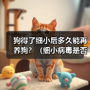狗得了细小后多久能再养狗?(细小病毒是否会对新养的狗造成影响?)(图4) 狗得了细小后多久能再养狗?(细小病毒是否会对新养的狗造成影响?)(图4)