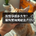 狗受孕后多久生?(了解狗繁殖周期及产仔过程的)(图3) 狗受孕后多久生?(了解狗繁殖周期及产仔过程的)(图3)