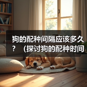 狗的配种间隔应该多久?(探讨狗的配种时间间隔对健康与繁殖的影响)(图1) 狗的配种间隔应该多久?(探讨狗的配种时间间隔对健康与繁殖的影响)(图1)