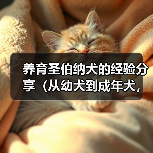 养育圣伯纳犬的经验分享（从幼犬到成年犬，如何照顾你的“大熊狗”）（图1）
