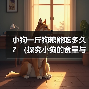 小狗一斤狗粮能吃多久?(探究小狗的食量与狗粮消耗量,)(图1) 小狗一斤狗粮能吃多久?(探究小狗的食量与狗粮消耗量,)(图1)