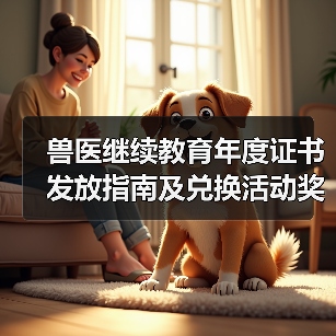 兽医继续教育年度证书发放指南及兑换活动奖励(图4) 兽医继续教育年度证书发放指南及兑换活动奖励(图4)