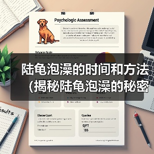陆龟泡澡的时间和方法（揭秘陆龟泡澡的秘密，探讨适宜的泡澡时间）（图1）